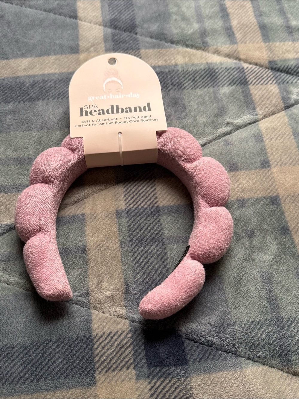 Great Hair Day Spa Kids Pink Bubble Headband